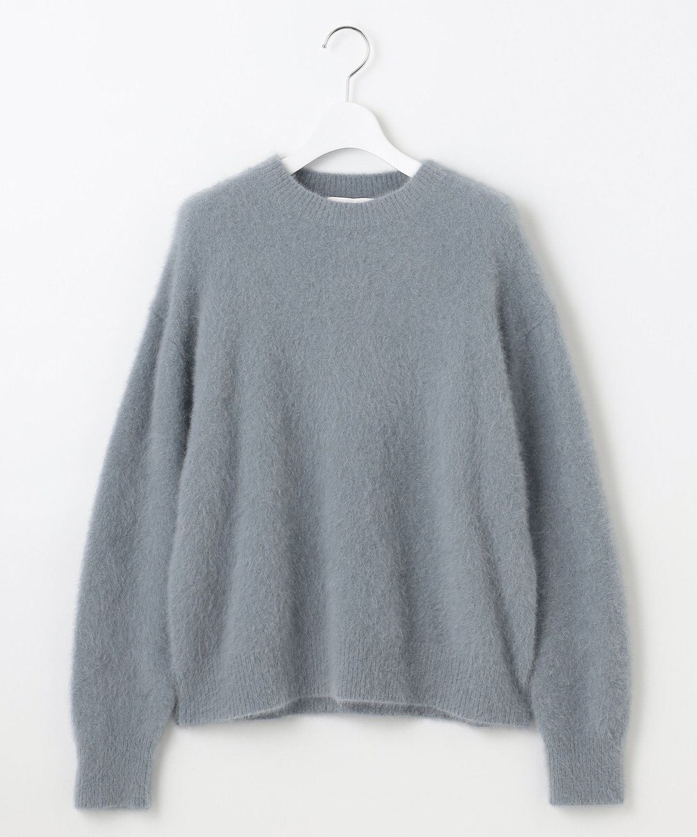 自由区 L 【SHIHOさん着用】ヘアリーフォックスプルオーバー ニット 