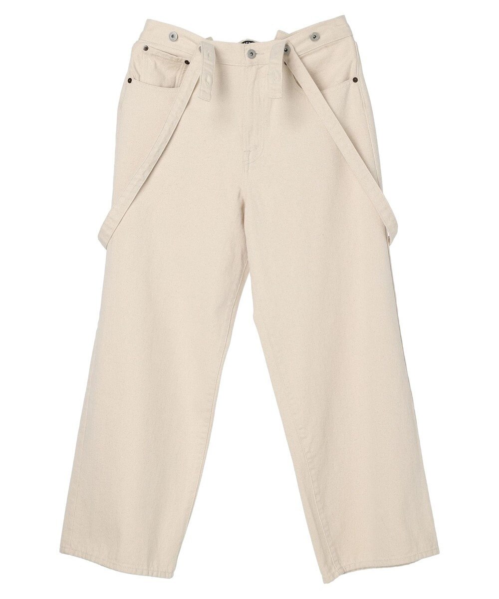 CRAFT STANDARD BOUTIQUE 【２ｗａｙ】デニムサロペットパンツ 