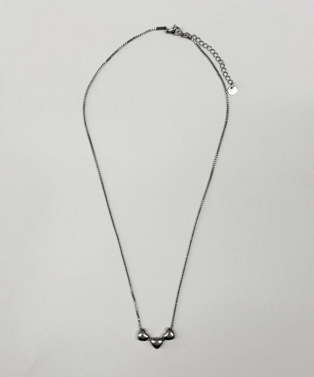 WEGO Lステンレス3モチーフネックレス 