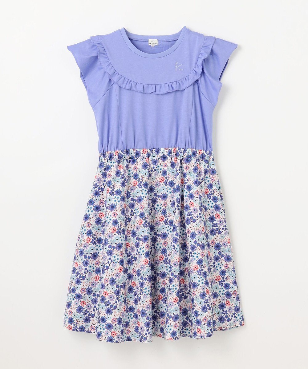 組曲 KIDS 【150-160㎝】サマーフラワー ワンピース 