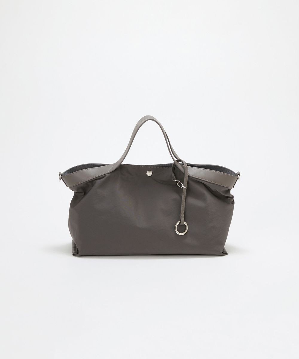 TOPKAPI 【Breath TOPKAPI】MORPH モーフ リンクルナイロン 2way ワイド トートバッグ チャーム付き　軽量 / 撥水 