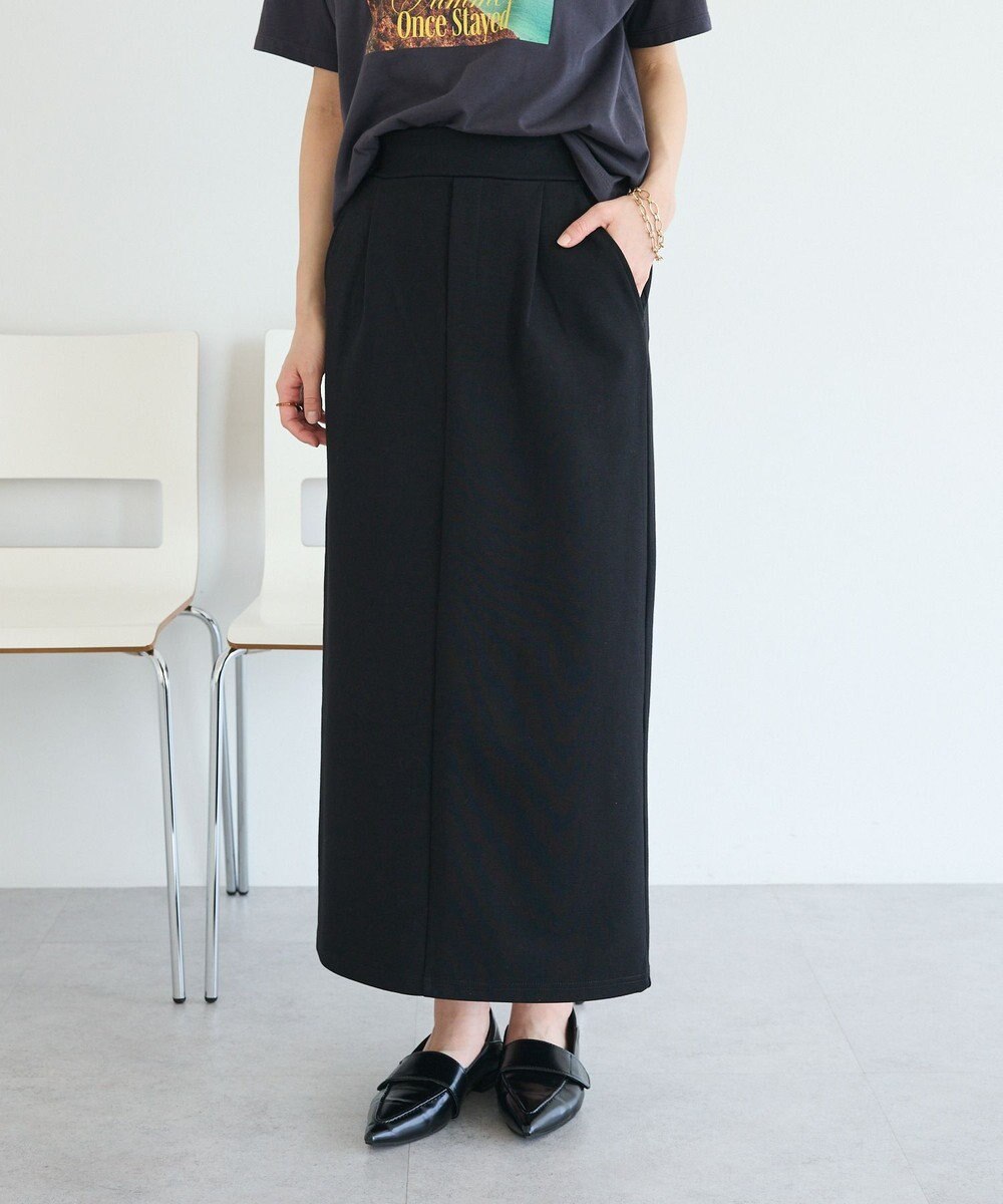 CRAFT STANDARD BOUTIQUE フクレジャカードIラインスカート 