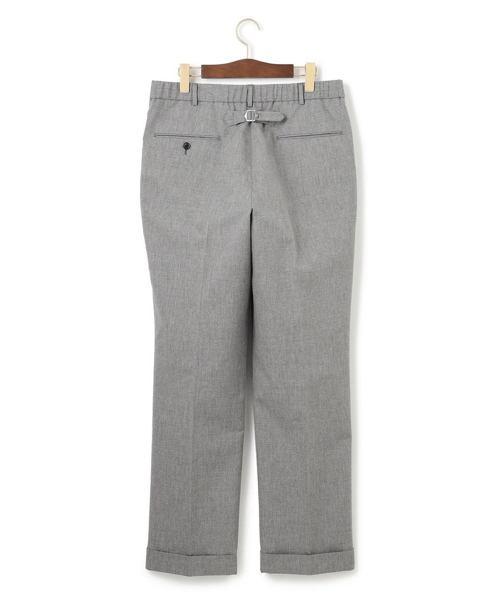 J.PRESS MEN 【J.PRESS ORIGINALS】Magic Cuba Wool Cotton Hopsack Spindle Piped stem１tuck / Made in Japan 