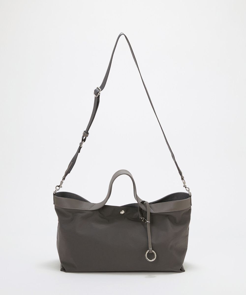 TOPKAPI 【Breath TOPKAPI】MORPH モーフ リンクルナイロン 2way ワイド トートバッグ チャーム付き　軽量 / 撥水 