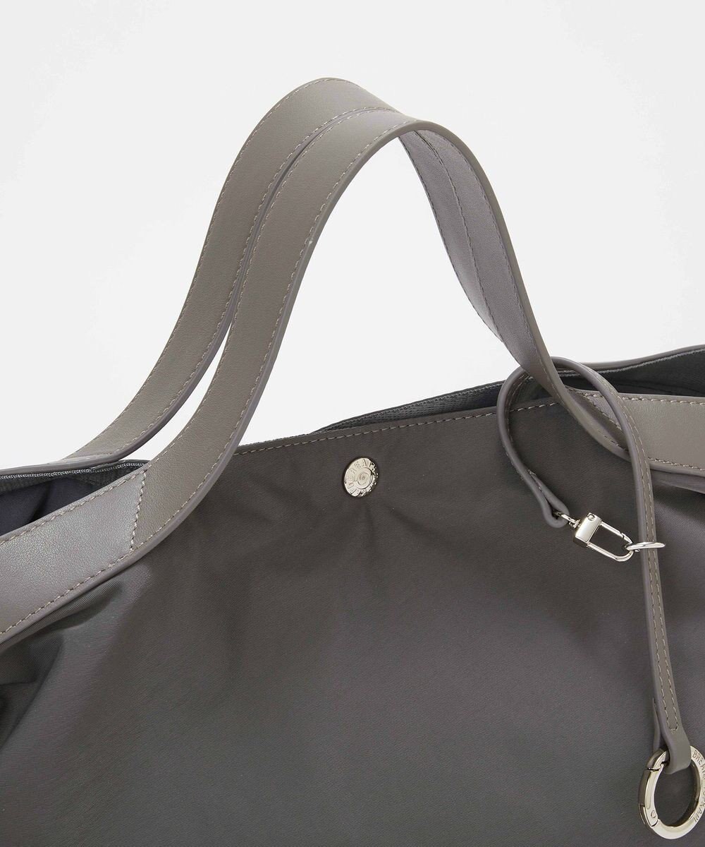 TOPKAPI 【Breath TOPKAPI】MORPH モーフ リンクルナイロン 2way ワイド トートバッグ チャーム付き　軽量 / 撥水 