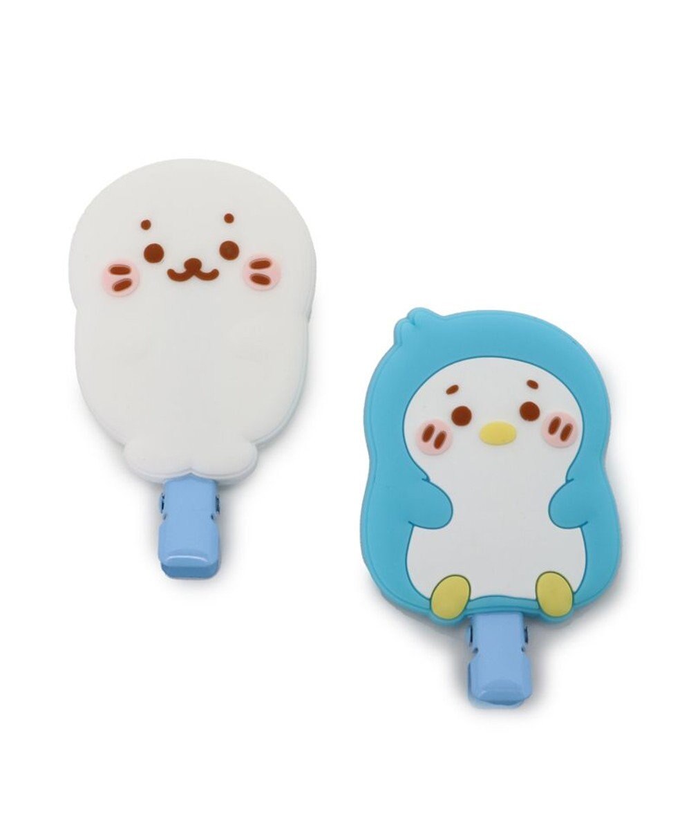 Mother garden しろたん ぷっくり 前髪クリップ 2個セット 《しろたん＆らむね》 