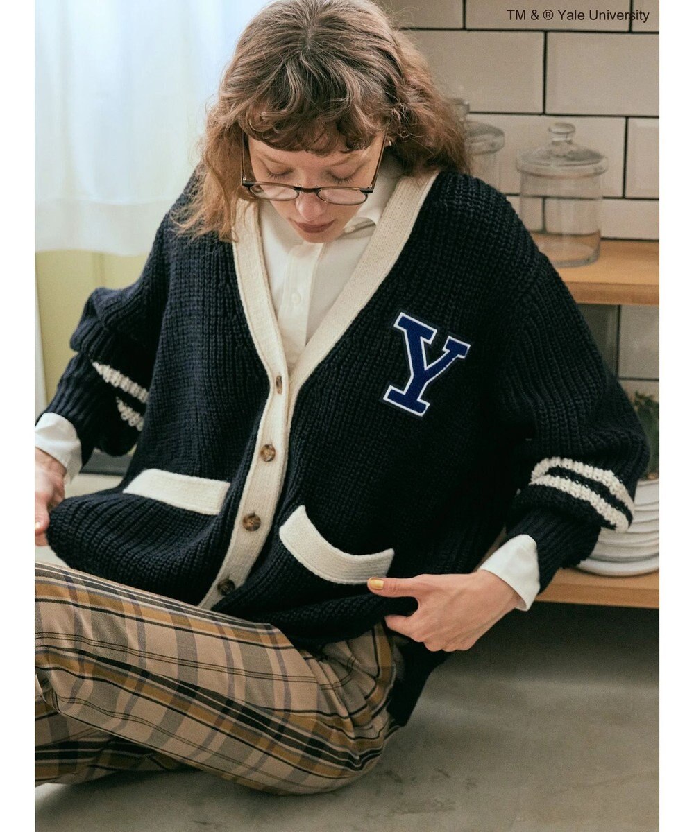 AMERICAN HOLIC ＴＭ＆Ｒ　ＹａｌｅＵｎｉｖｅｒｓｉｔｙニットカーディガン 