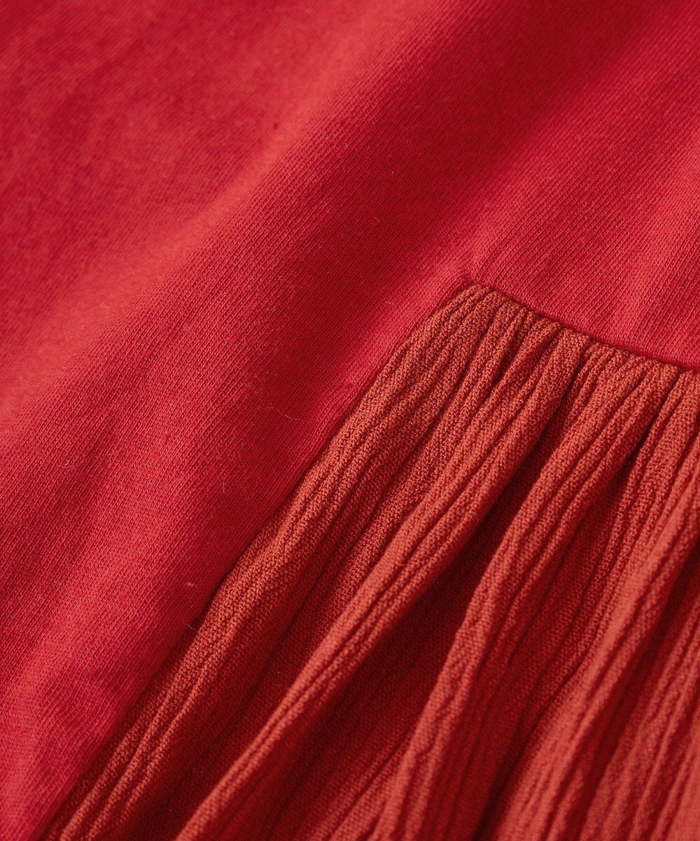 Green Parks 袖フレアドッキングカットプルオーバー 