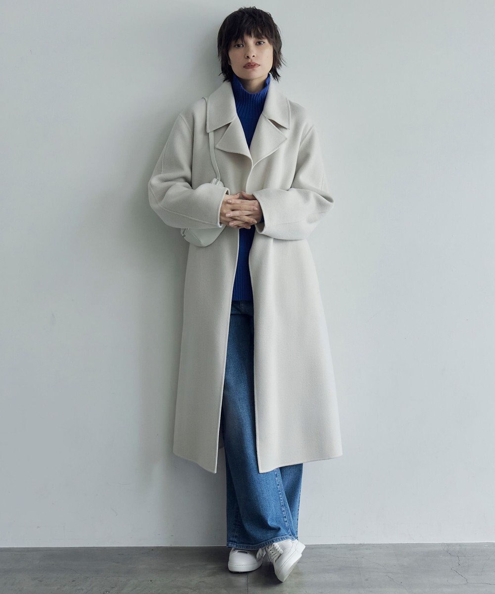 ICB 【CLASSY.1月号掲載】WoolRever ロングコート 