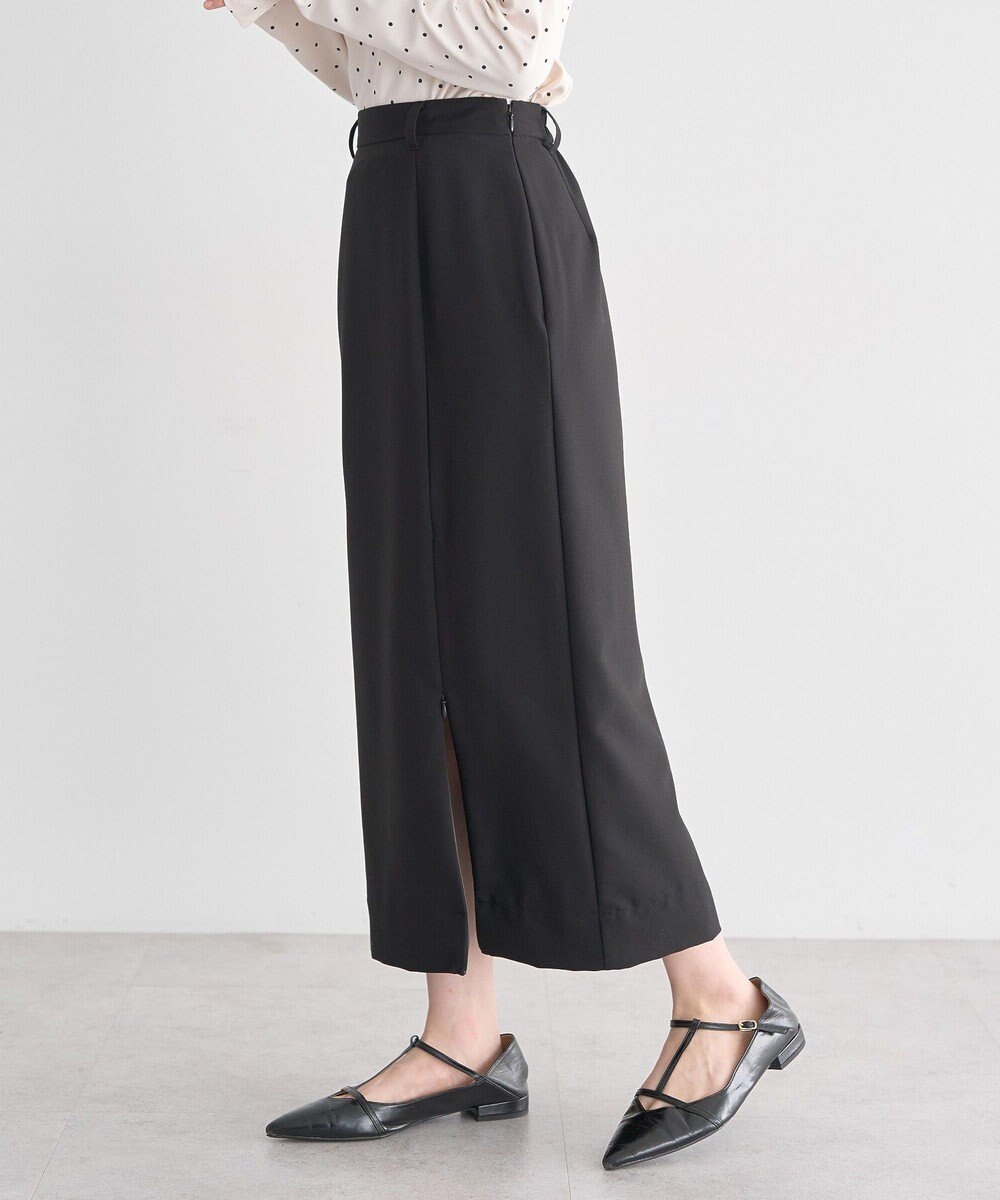 earth music&ecology ジップスリットＩラインスカート 