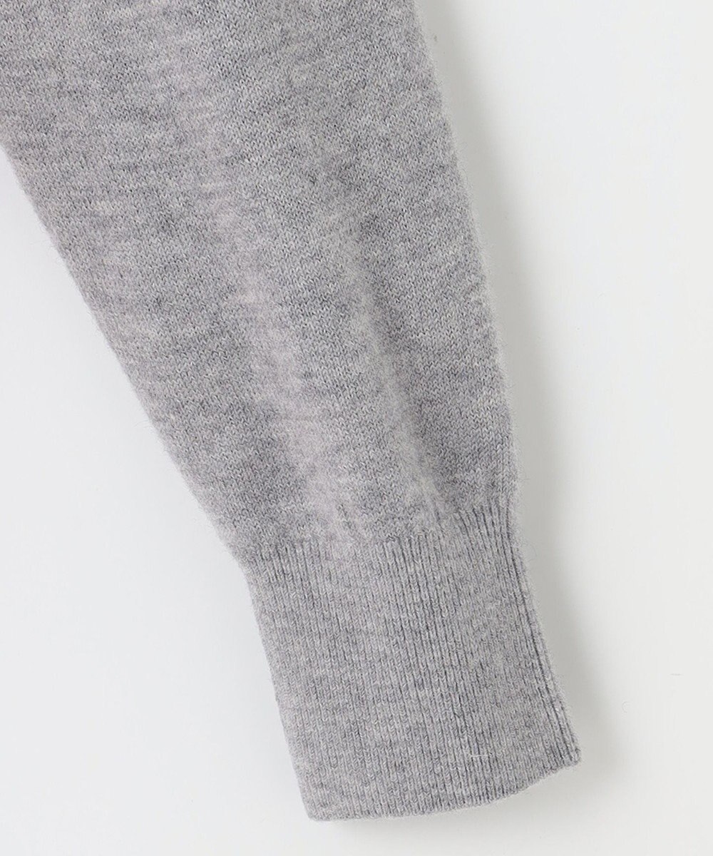 自由区 S 【洗える】セミウーステッドウールボートネック ニット 