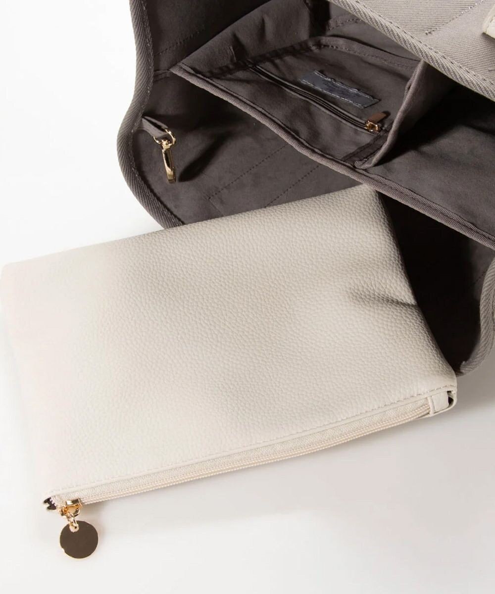 UNBILLION cachecache パーテーションキャンバストートバッグ 