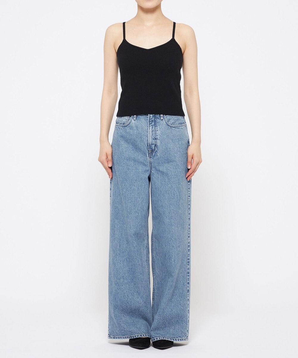 uncrave 【手洗い可】シルキーニット カップ付き キャミソール（uncrave WHITE） 