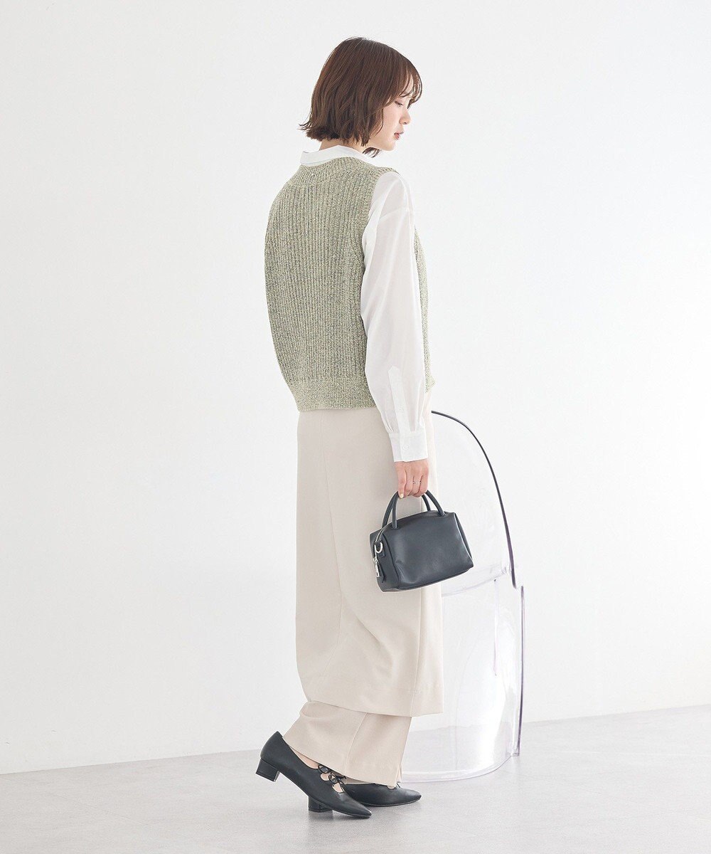 earth music&ecology ジップスリットＩラインスカート 