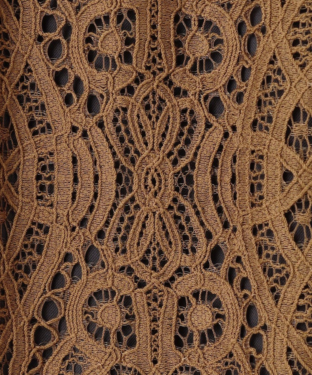 自由区 S 【SHIHOさん着用】バイカラーレース スカート 