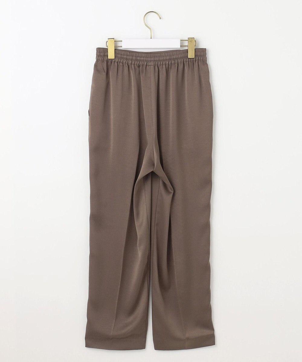 ANY SIS 【洗える】サテンドロストイージー パンツ 