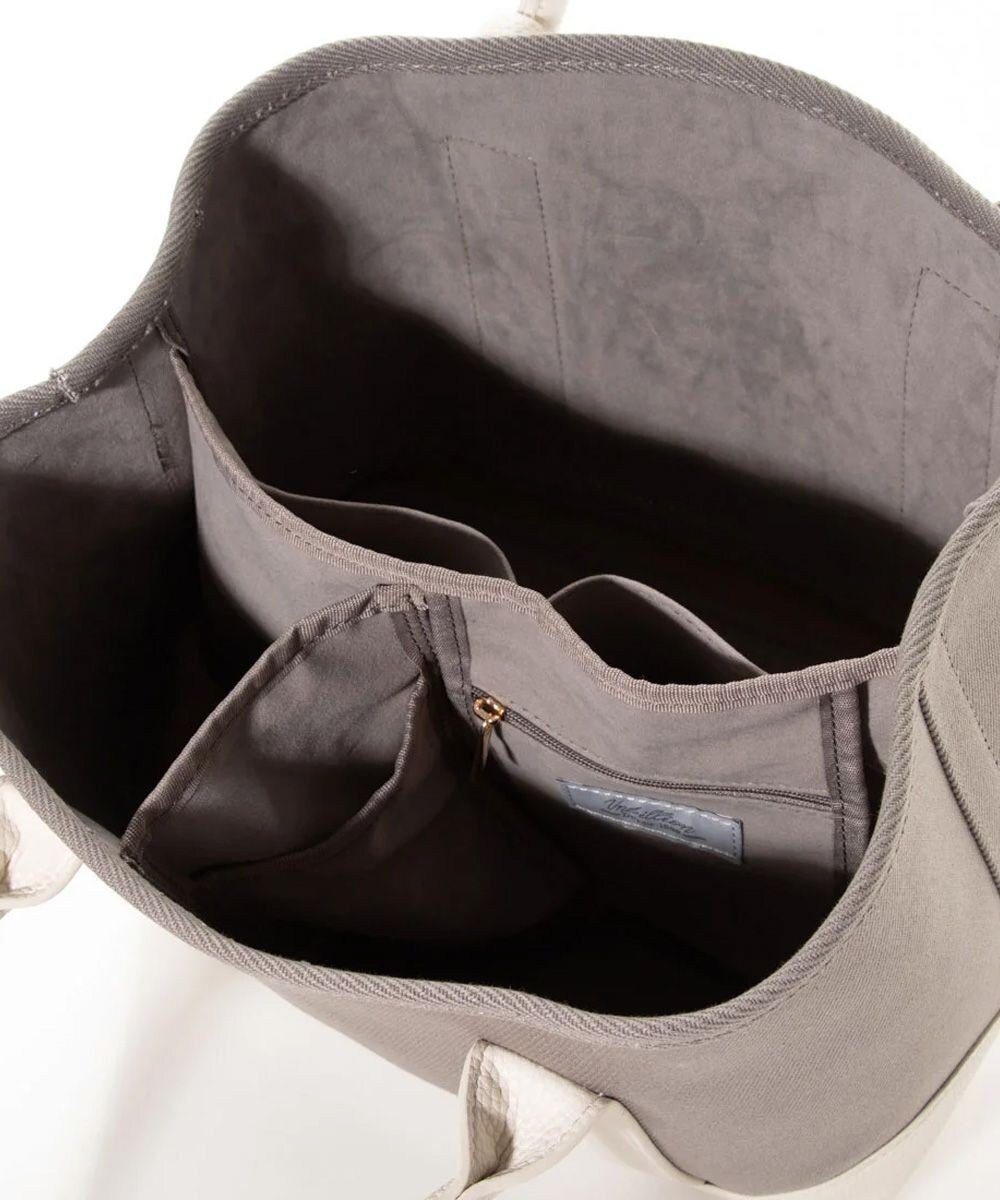 UNBILLION cachecache パーテーションキャンバストートバッグ 