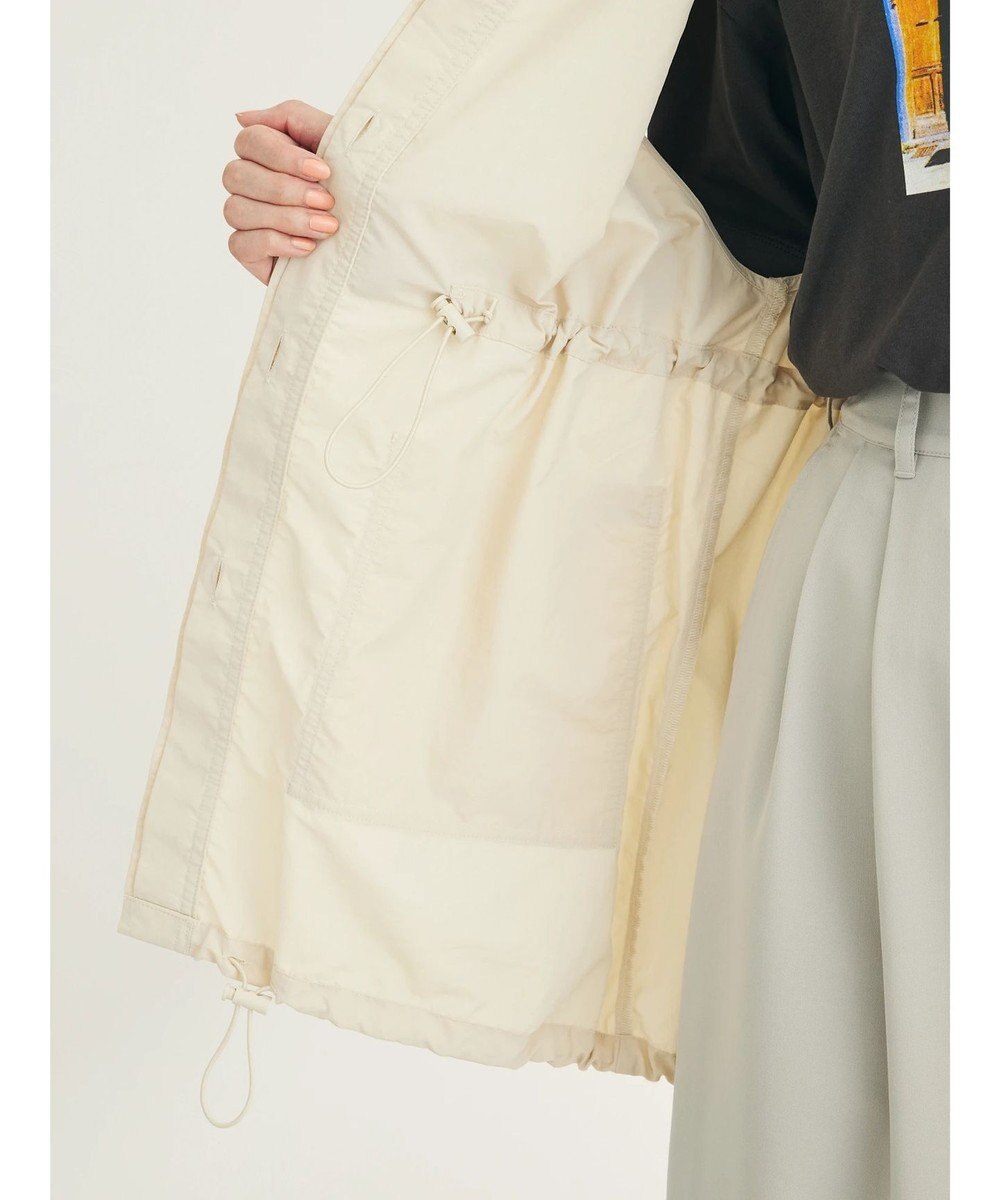 Green Parks ノーカラーミリタリーベスト 