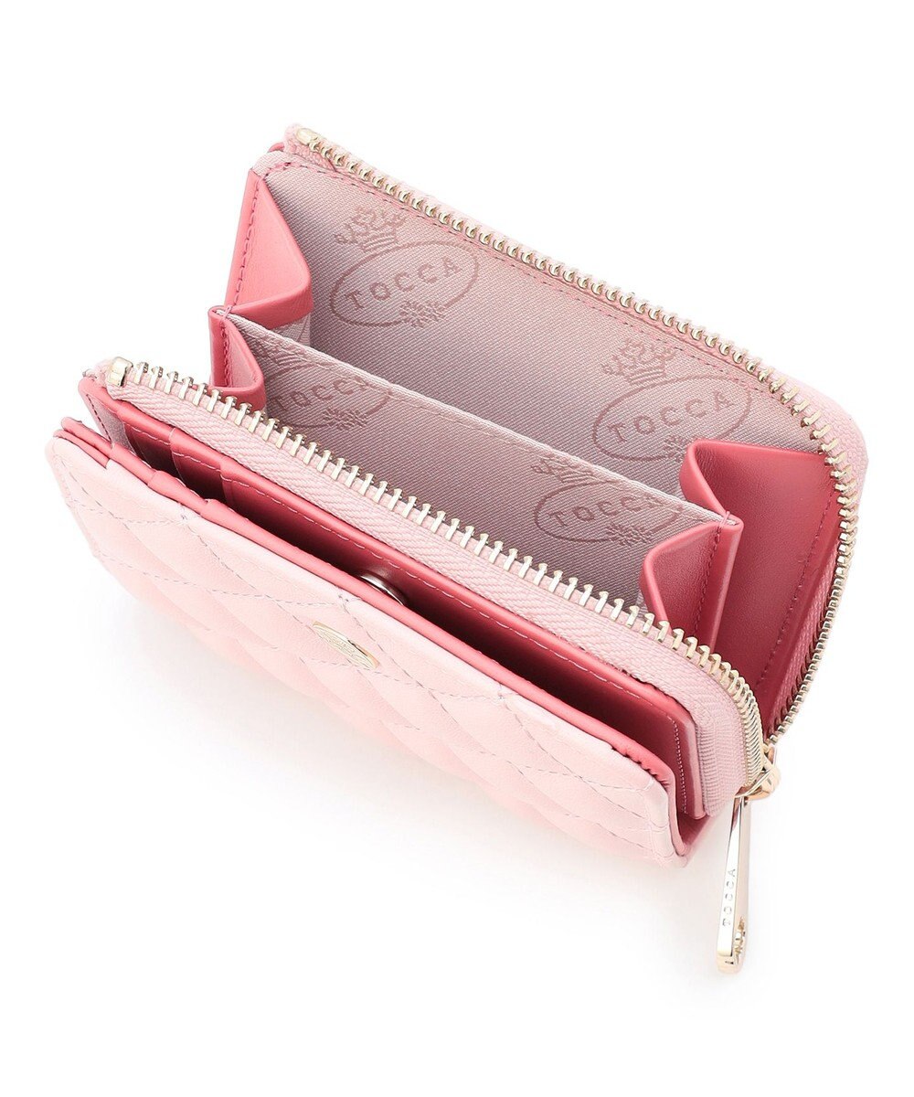 TOCCA TRACE PAVE BIFOLD WALLET 二つ折り財布 