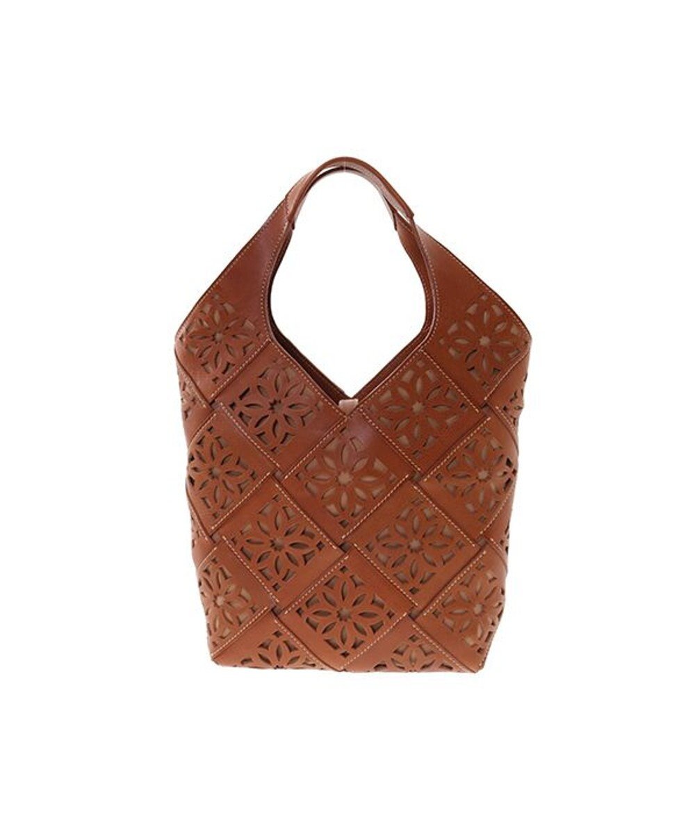 genten サステナブルカットワーク トートバッグ（大） 