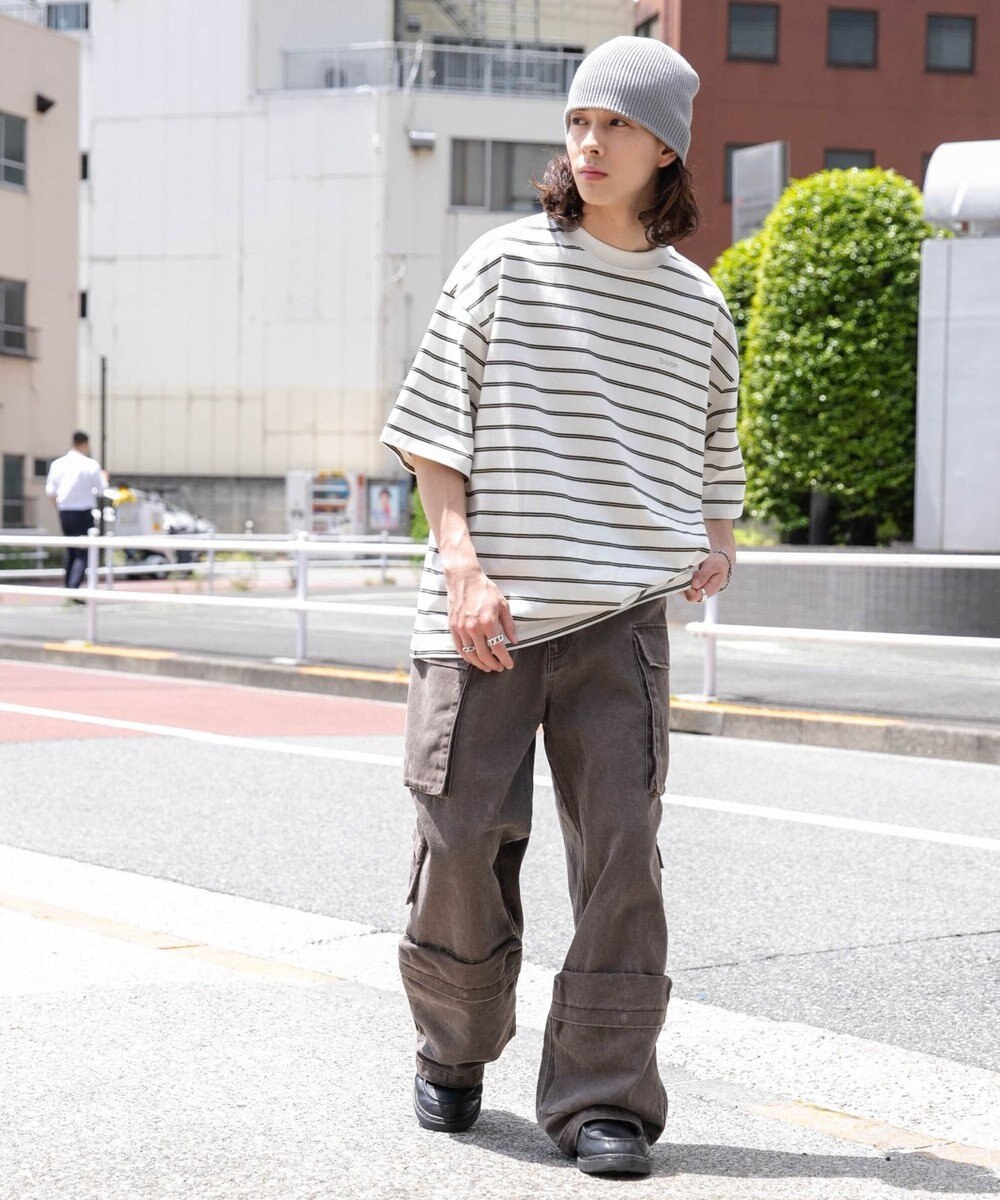 WEGO マルチポケットワイドカーゴパンツ 