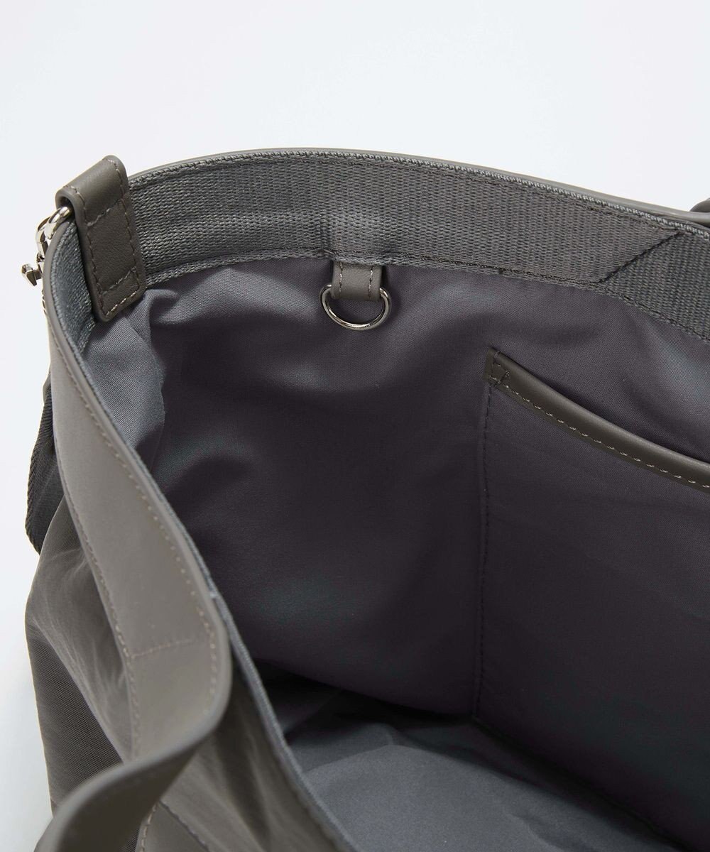 TOPKAPI 【Breath TOPKAPI】MORPH モーフ リンクルナイロン 2way ワイド トートバッグ チャーム付き　軽量 / 撥水 