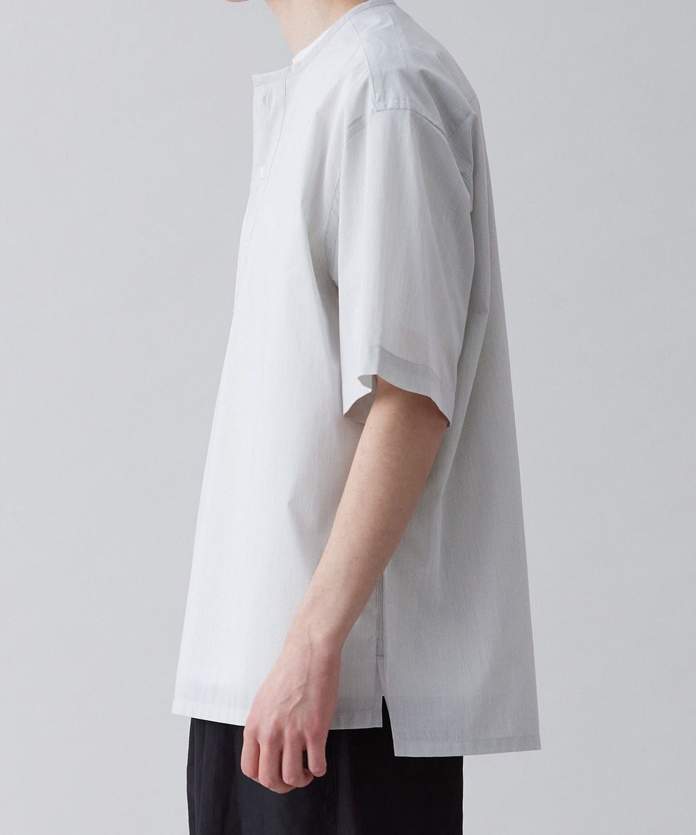 UNFILO MENS 【撥水】コットン ヘンリーシャツ [23年春夏商品] 