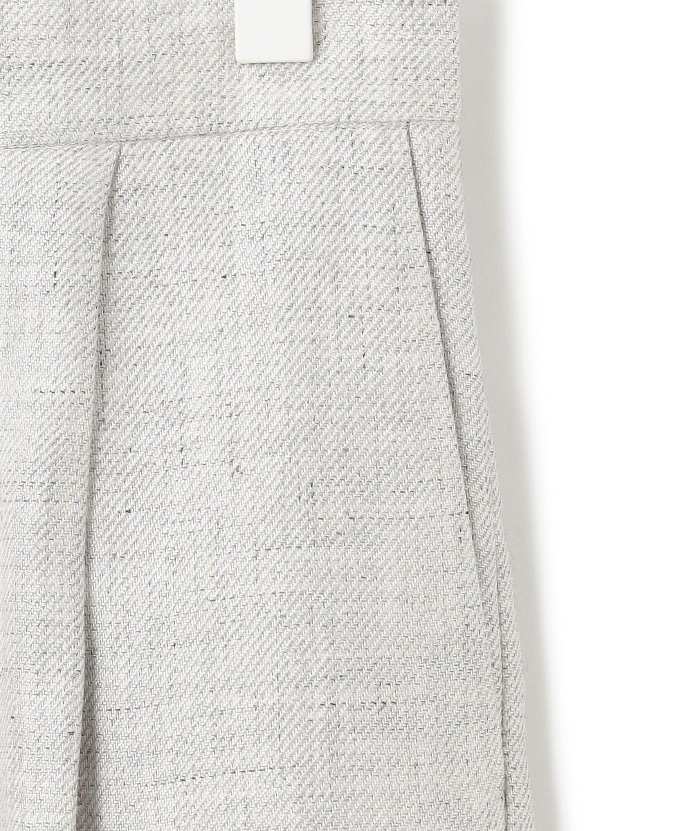 ICB 【日本製】トリアセリネンシャイニーツイル ワイドパンツ 