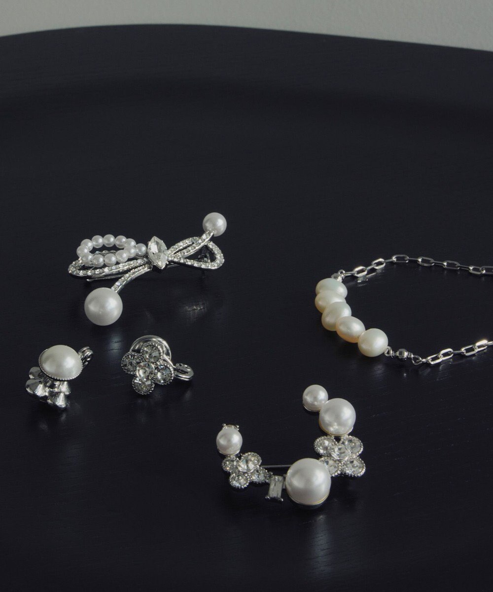 TOCCA LINE PEARL NECKLACE 淡水パールネックレス 