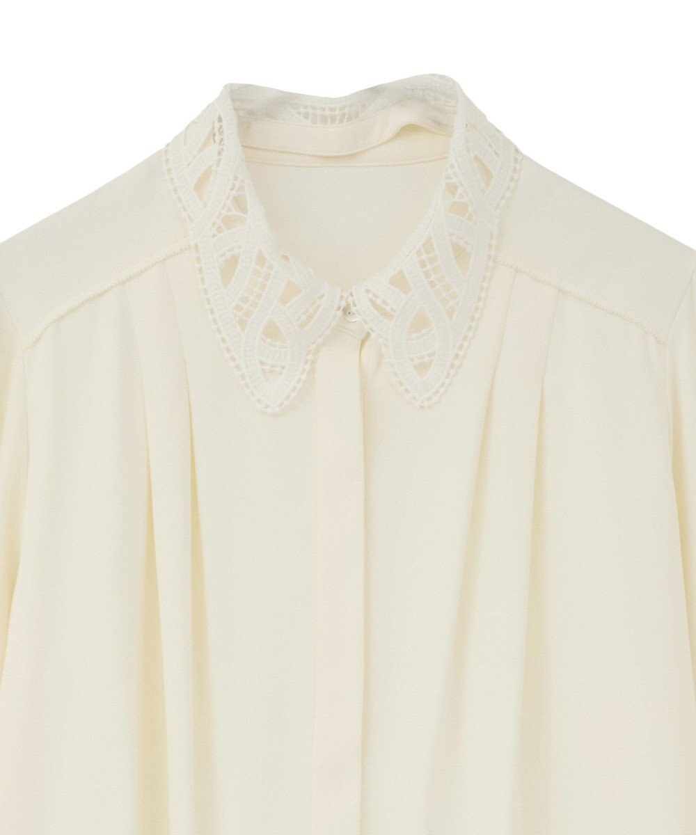 YECCA VECCA 2wayレース襟ブラウス 
