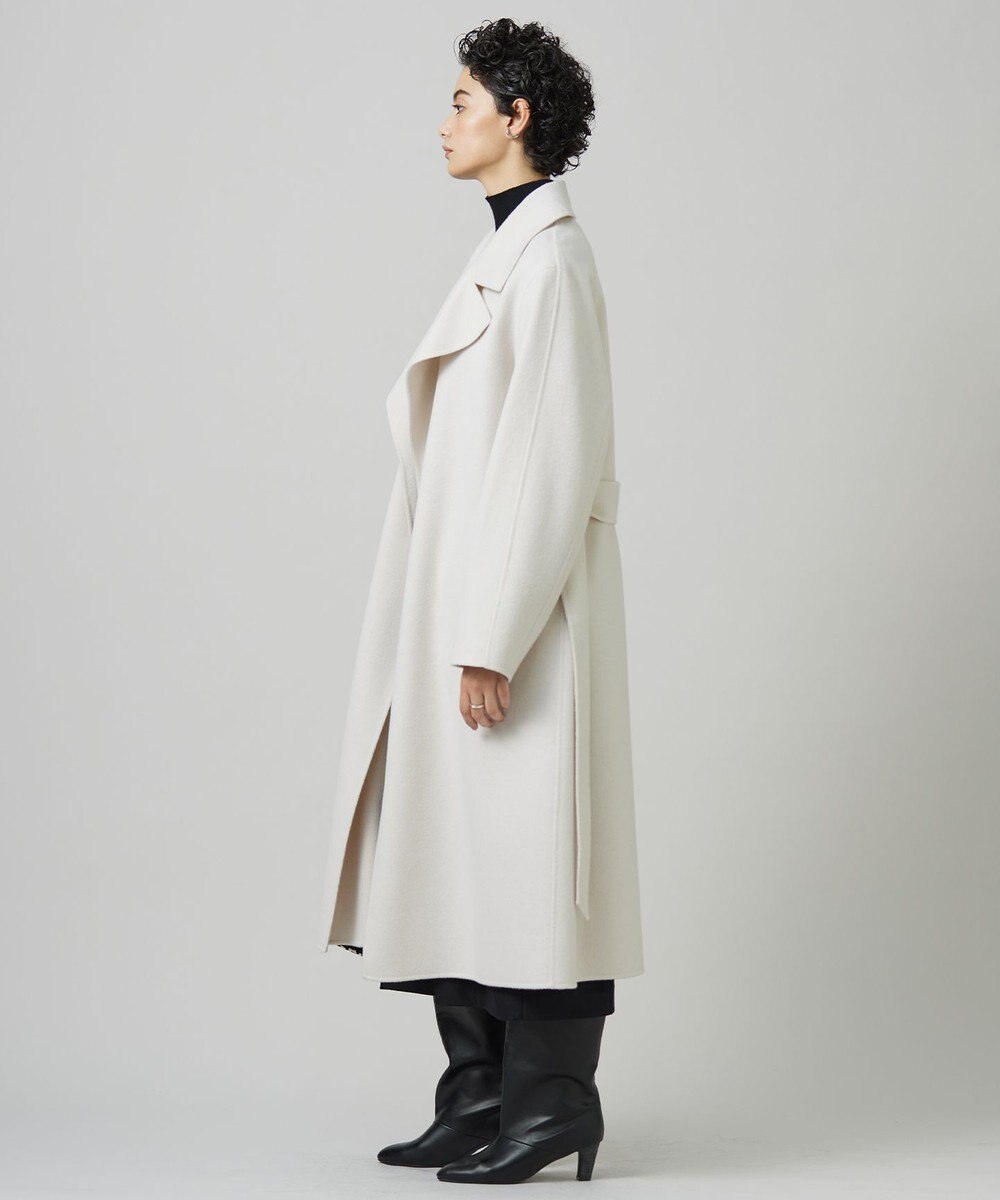 ICB 【CLASSY.1月号掲載】WoolRever ロングコート 