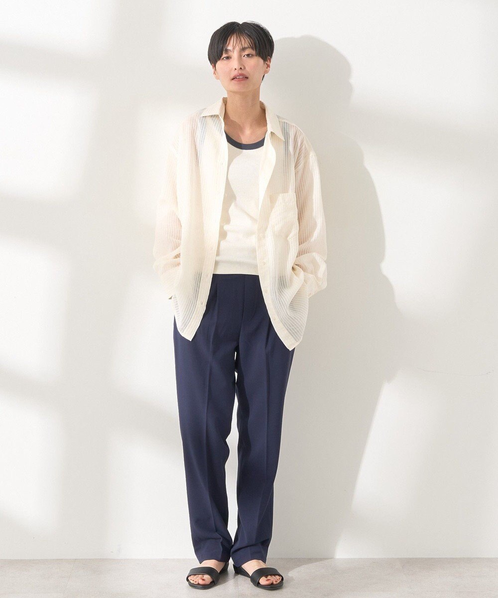 AMERICAN HOLIC 【接触冷感】イージーケアテーパードパンツ 