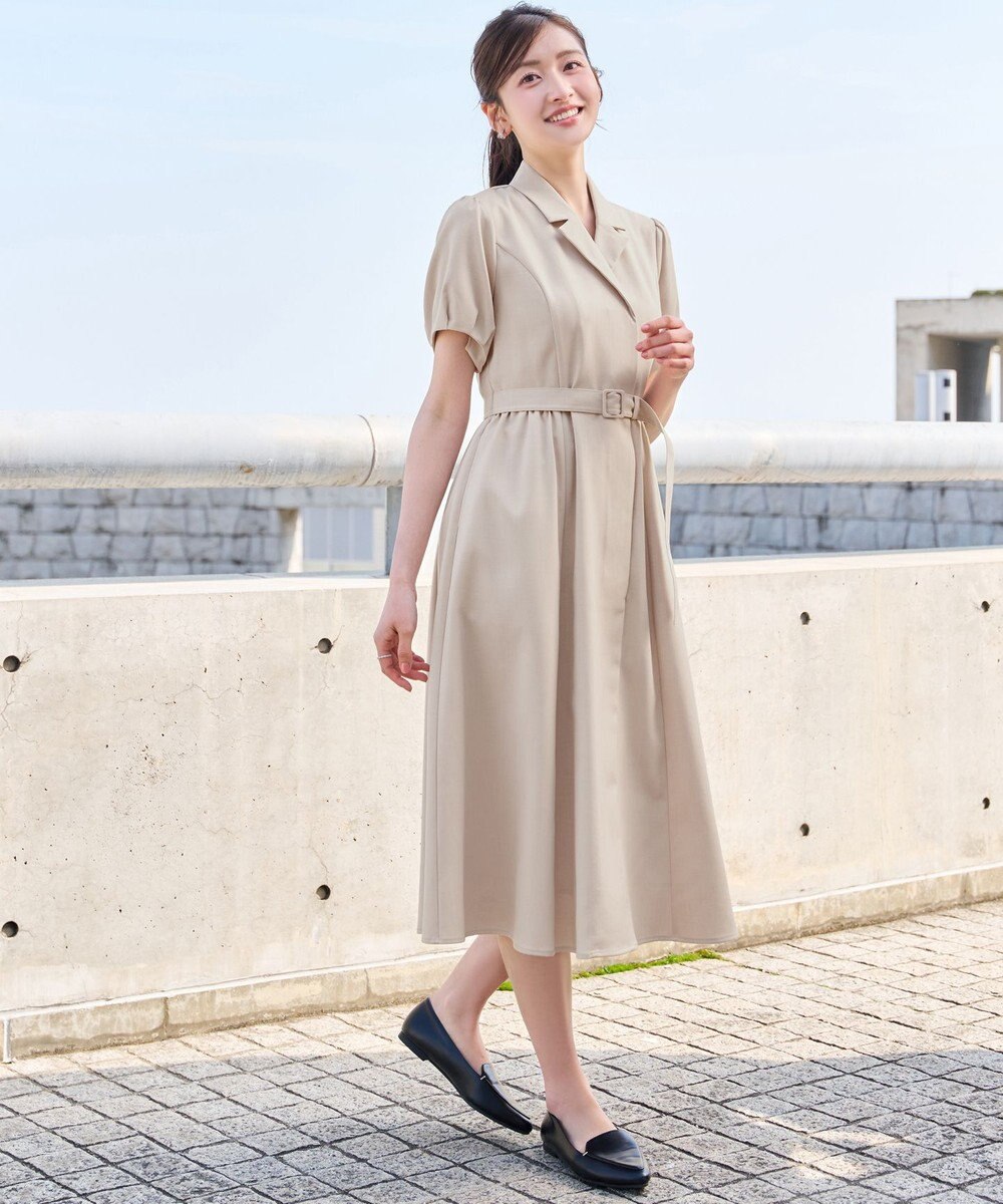 Tiaclasse テーラードデザインワンピース 