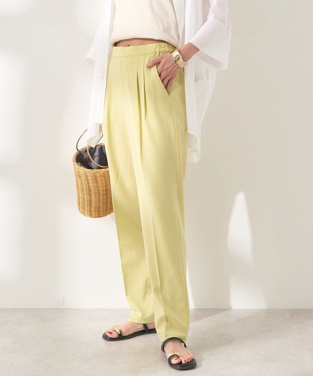 AMERICAN HOLIC 【接触冷感】イージーケアテーパードパンツ 