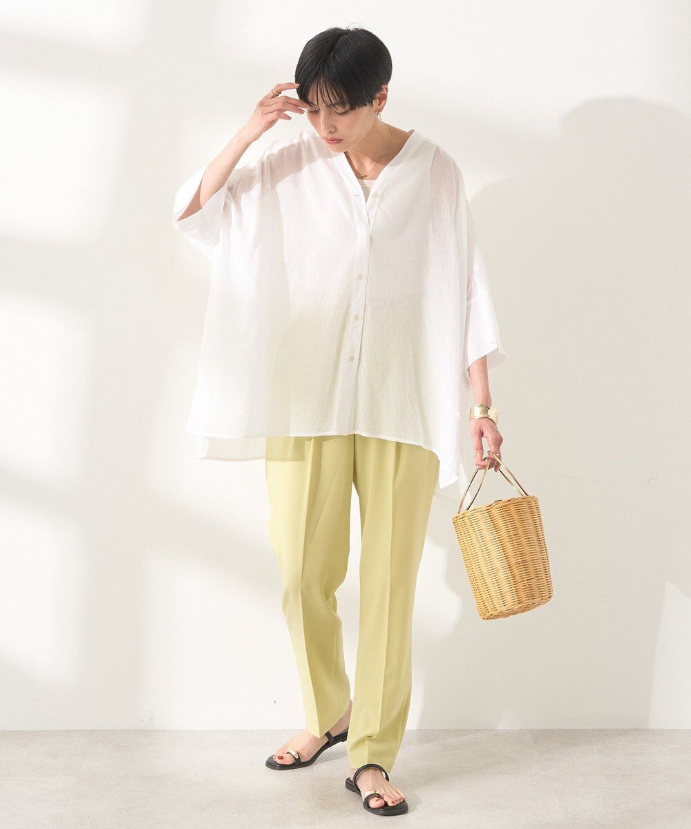 AMERICAN HOLIC 【接触冷感】イージーケアテーパードパンツ 