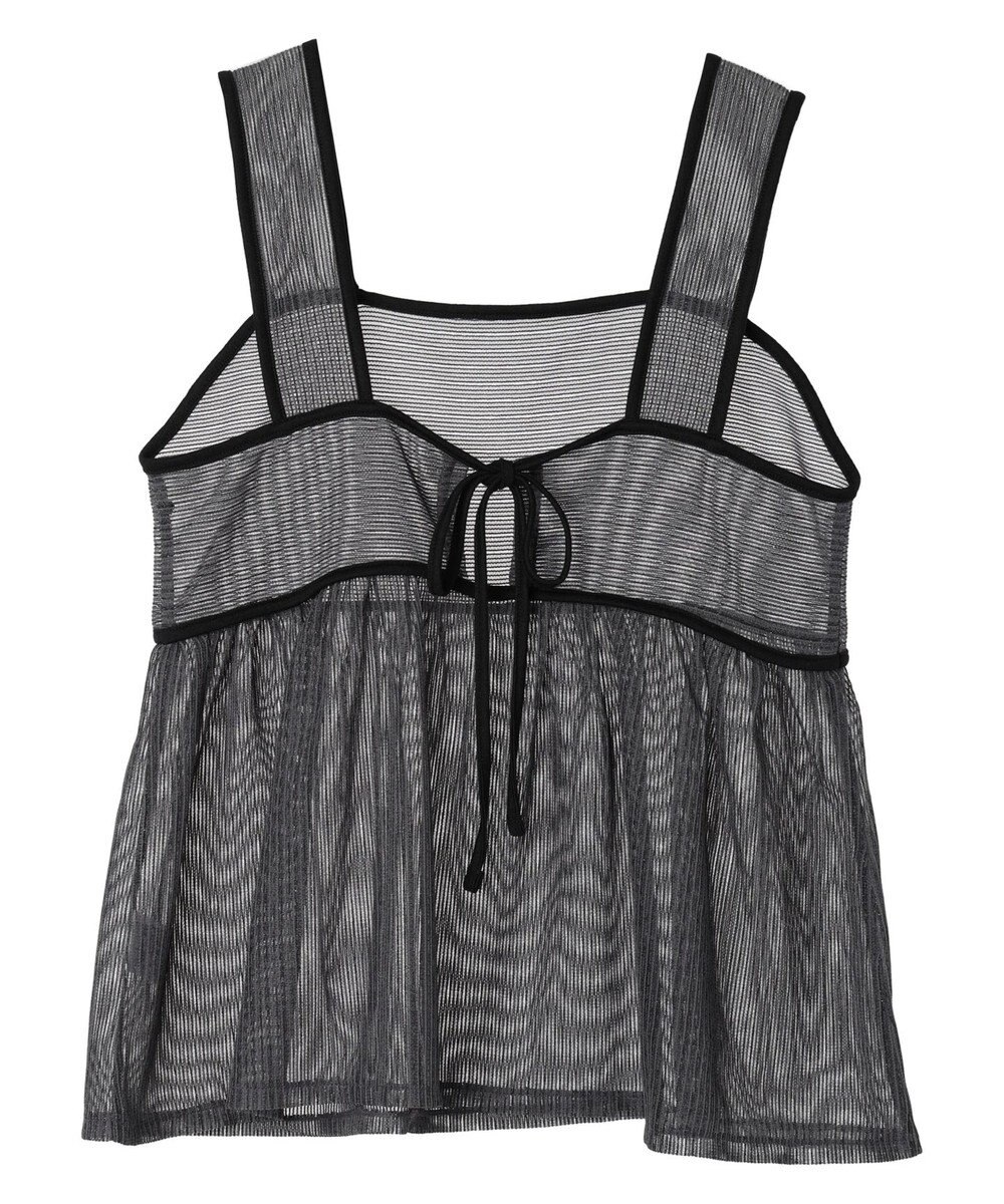 Green Parks シアーラメキャミビスチェ 