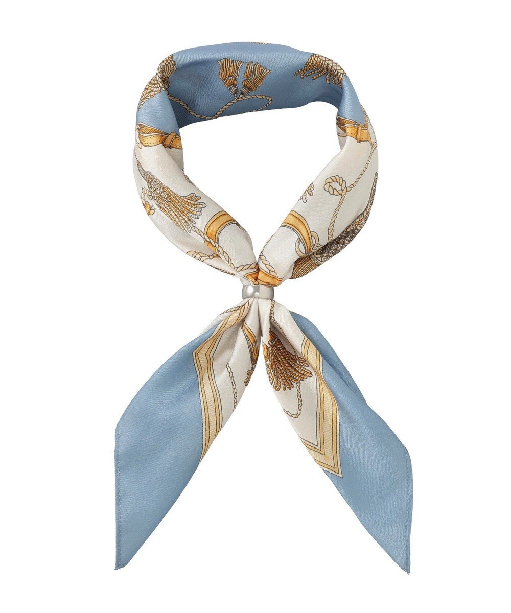 Green Parks リングＳＥＴタッセル柄スカーフ 