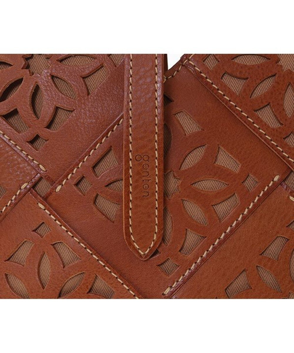 genten サステナブルカットワーク トートバッグ（大） 