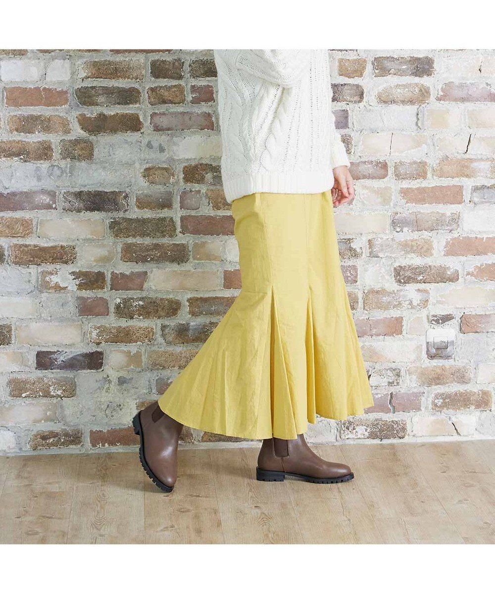 ing <ing>【サスティナブルシリーズ】タンクソールサイドゴアブーツ 