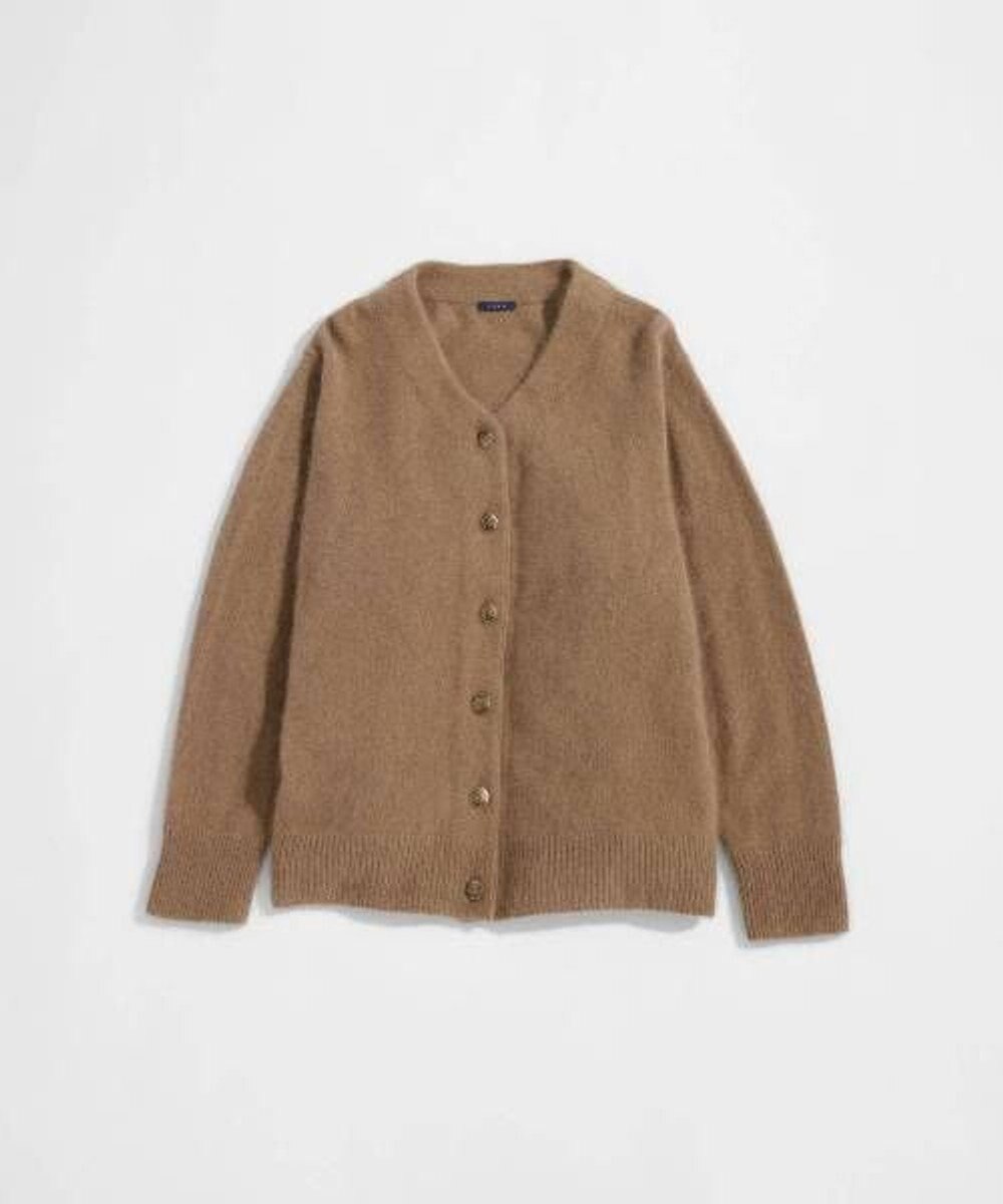 LENO BRUSHED CARDIGAN へアリーニットカーディガン 