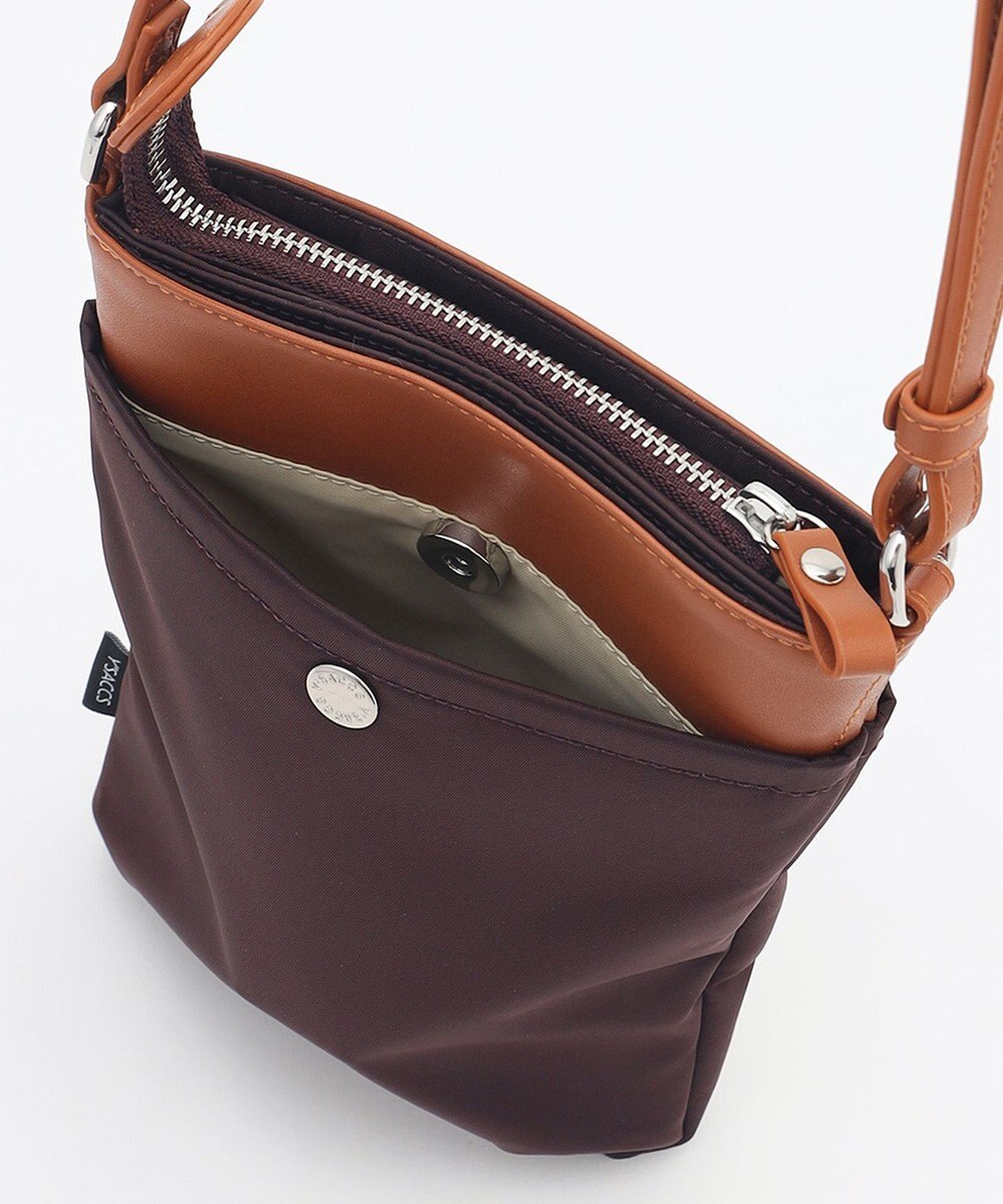 Y'SACCS 【大人のおしゃれ手帖11月号掲載】本上まなみ×Y'SACCS タックラウンドスマートポシェット 