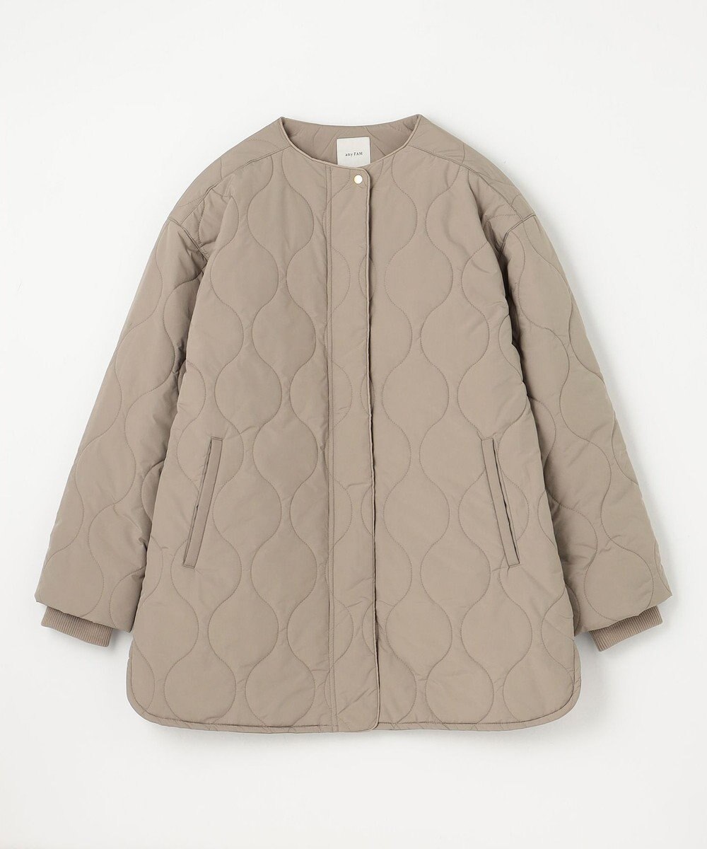 ANY L 【蓄熱保温/撥水/洗濯機可能】撥水ウォームキルトブルゾン 