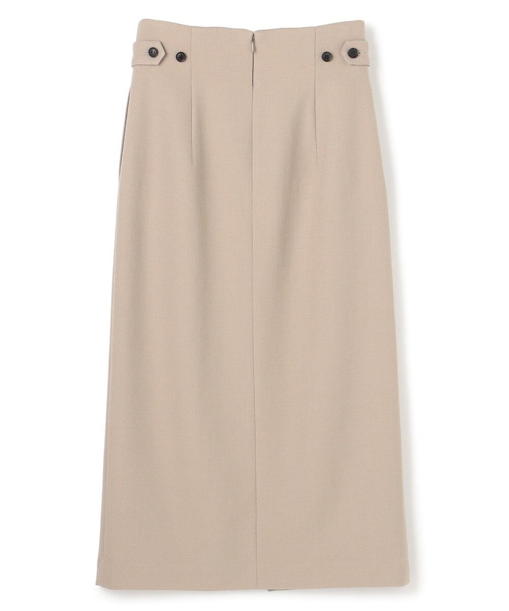 BEIGE， 【VERY NaVY12月号掲載】BUNNELL / ウールハイウエストタブボタンスカート 