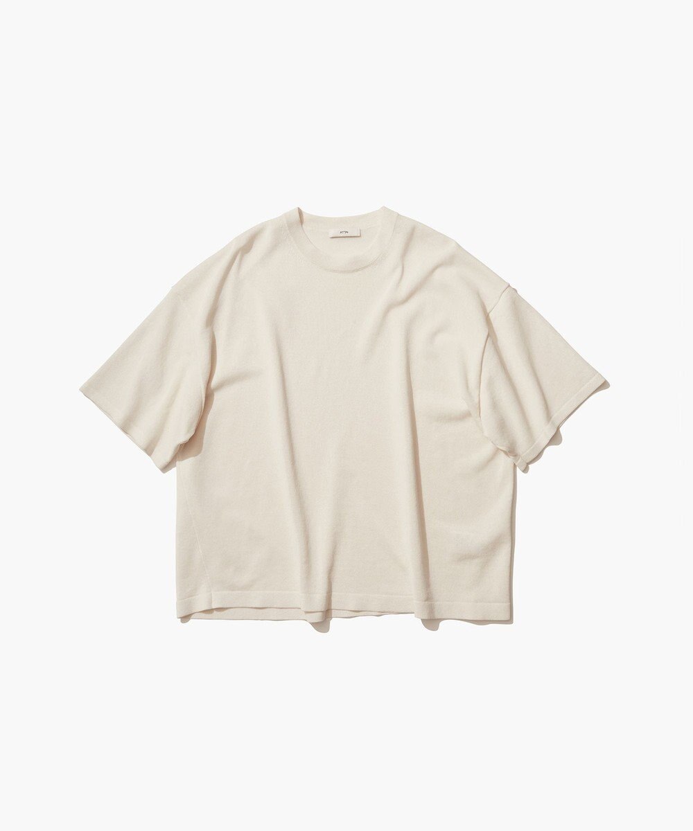 ATON WASHI KNIT | クルーネックセーター 