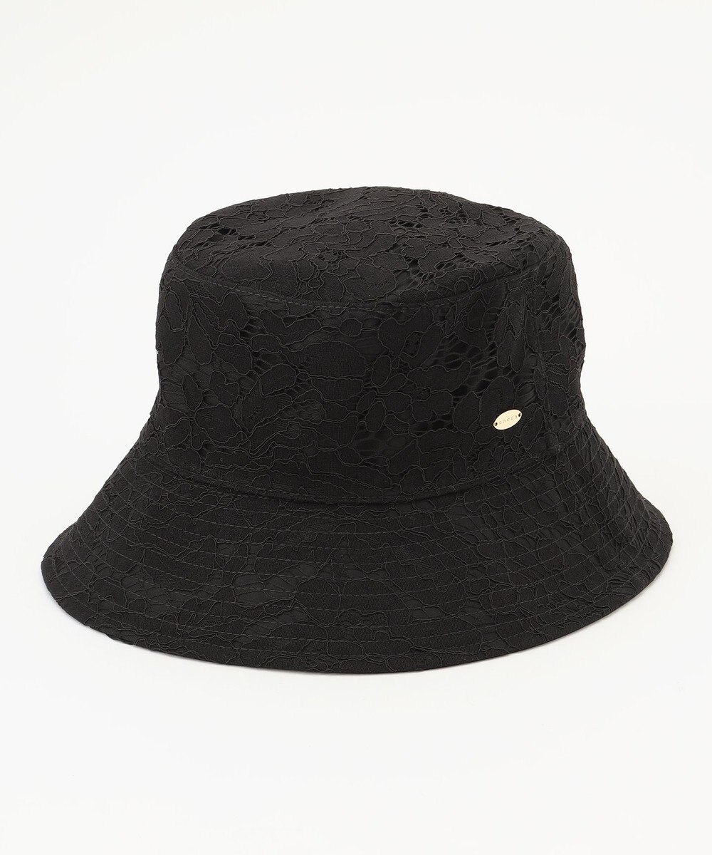 TOCCA 【紫外線90%カット・速乾・接触冷感・リバーシブル・洗える】LACE REVER BUCKET HAT バケットハット 