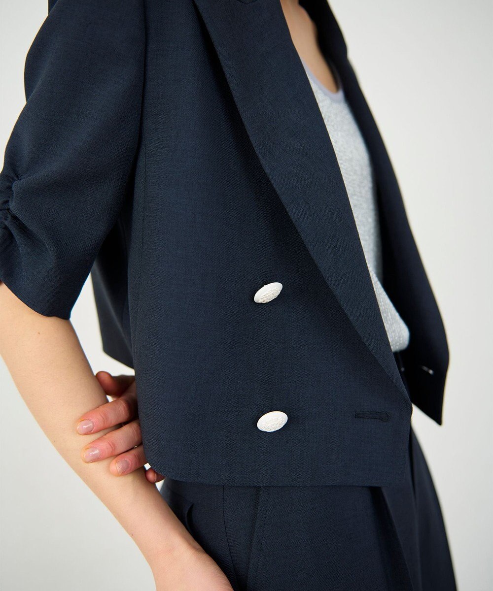 GRACE CONTINENTAL ショートテーラージャケット 