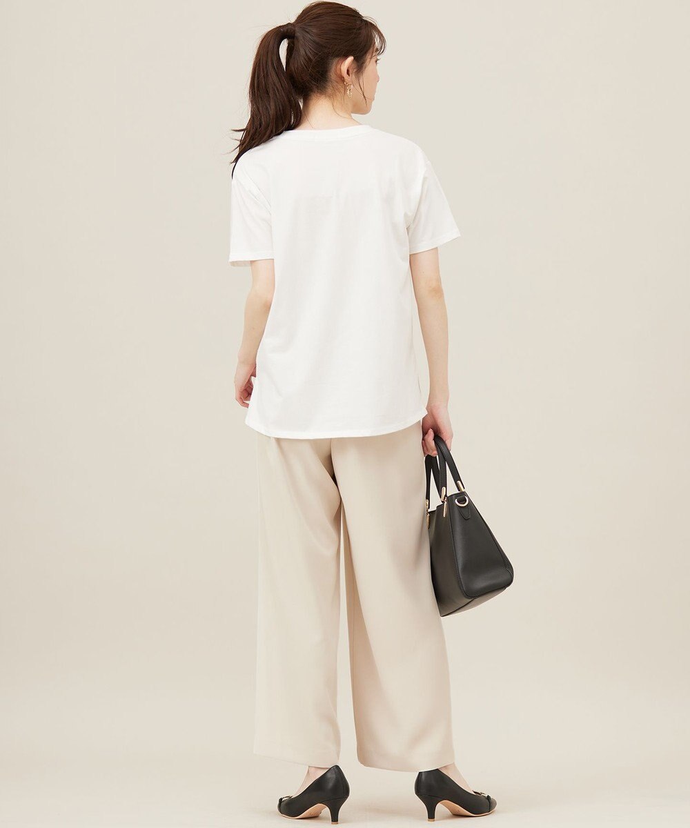 ANY SIS 【洗える】アソートロゴ Tシャツ 