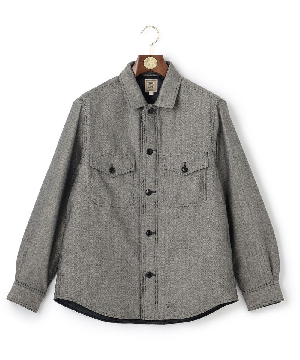 J.PRESS MEN ヘリンボンCPOジャケット 