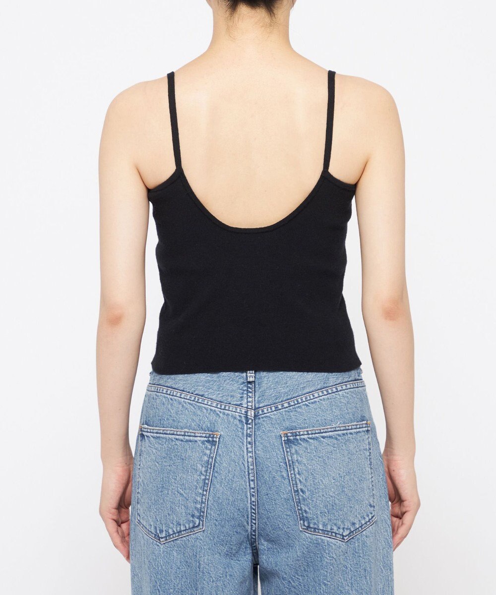 uncrave 【手洗い可】シルキーニット カップ付き キャミソール（uncrave WHITE） 