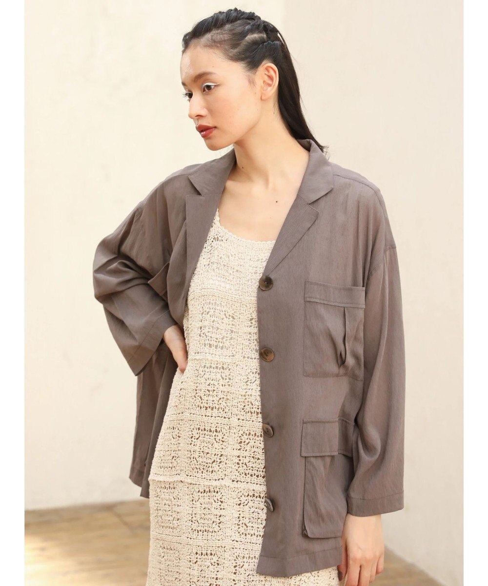 Green Parks ■ＥＳＣＡＲ　シアーミリタリージャケット 